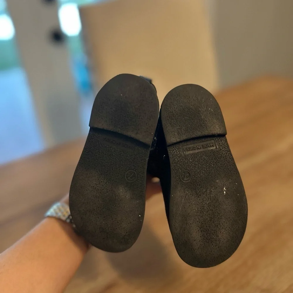 Baby Gap black boots baby girl boots size 7